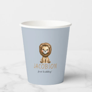 Budget Wild One Safari Animals Boy Birthday Party Paper Cups