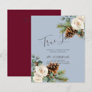 BUDGET Winter Wedding Eucalyptus Greenery Roses