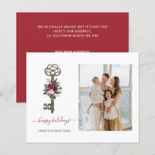 Budget xmas Key Nous avons Déplacé la carte de vac