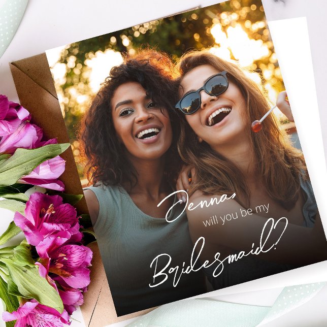 Budget Your Photo Will You Be My Bridesmaid? V2 (Creator Uploaded)