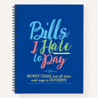 Budgeting Bill paying Daily Monthly Finance Notebook