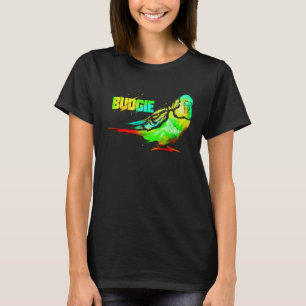 Budgie Bird Color Artwork Budgerigar Parakeet T-Shirt