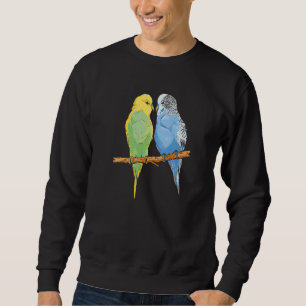 Budgie Birds Budgerigar Parakeet Owner Mom Women K Sweatshirt