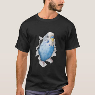 Budgie Birds Parakeet Parrot Funny Budgie Long Sle T-Shirt
