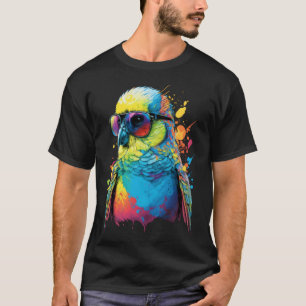 Budgie Budgerigar Parakeet Bird 4 T-Shirt
