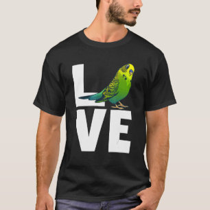 Budgie For Men Women Budgerigar Parrot Puffin Para T-Shirt