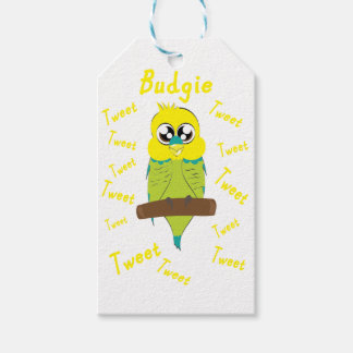 budgie gift tags