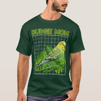 Budgie Mom Bird lover Aviary Birds Owner boy vinta T-Shirt