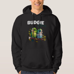 Budgie Mom Budgerigar Parakeet Bird 61 Hoodie