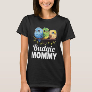 Budgie Mom Budgerigar Parakeet Bird Pullover Hoodi