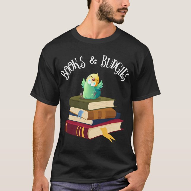 Budgie Parakeet T-Shirt (Front)
