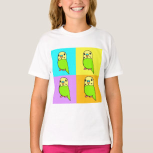 Budgie Pop Art T-Shirt