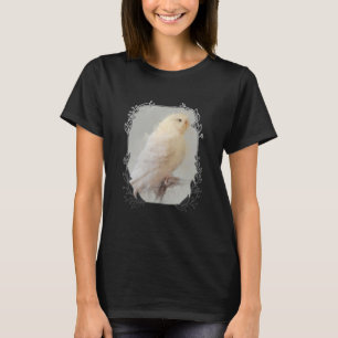 Budgie Portrait 21 Animal Bird Wildlife Illustrati T-Shirt