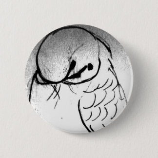 Budgie Portrait 2 Inch Round Button