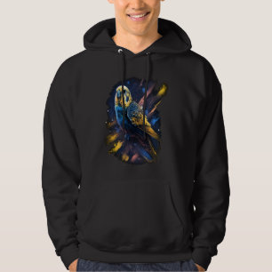Budgie Space Budgerigar Parakeet Bird Hoodie
