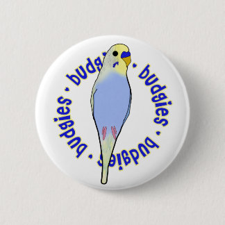 Budgies Badge 2 Inch Round Button