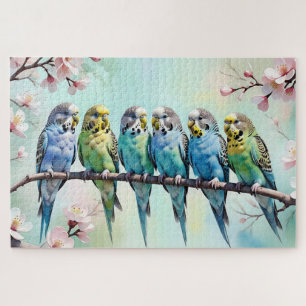 Budgies  jigsaw puzzle