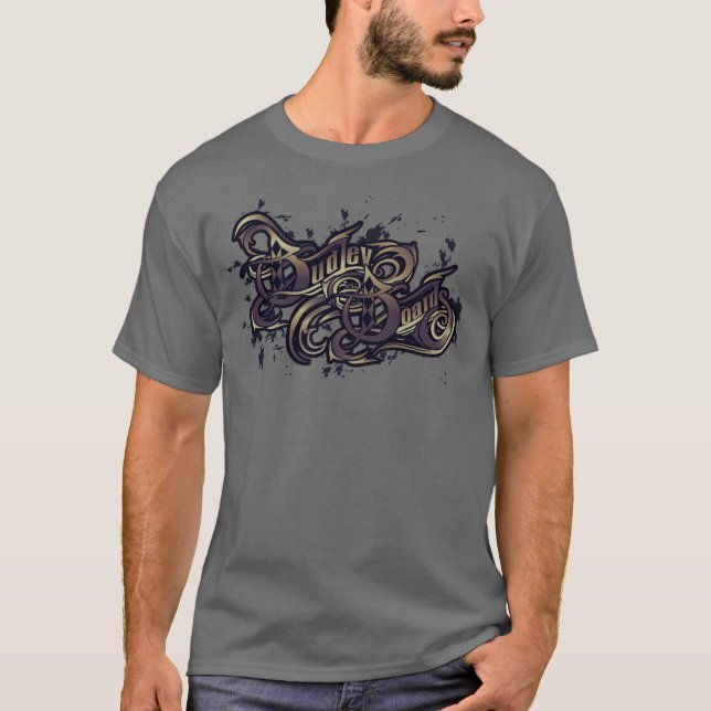 Budley Tribal Graphic T-Shirt (Front)