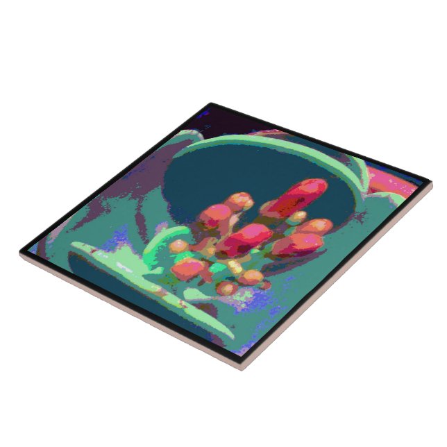 Buds from Above Tile (Side)