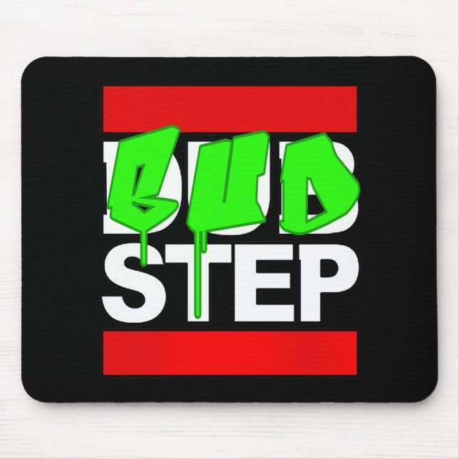 BUDSTEP Dubstep Mouse Pad (Front)