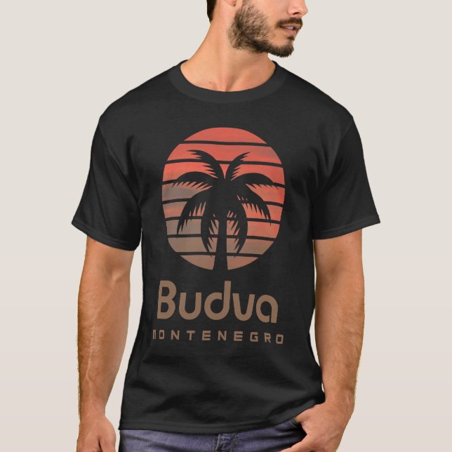 Budva Montenegro T-Shirt (Front)
