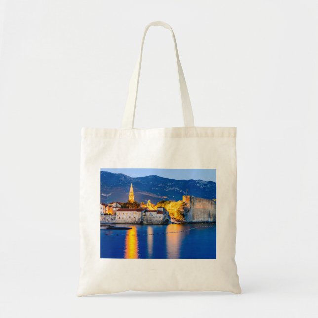 Budva Montenegro Tote Bag (Front)