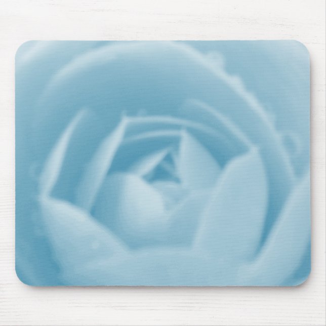 Bue Camellia Whirlpool Mousepad (Front)