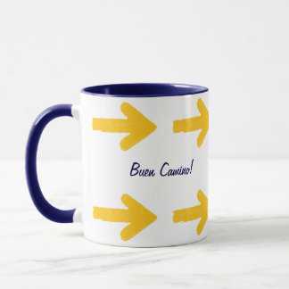 Buen Camino Arrow Mug
