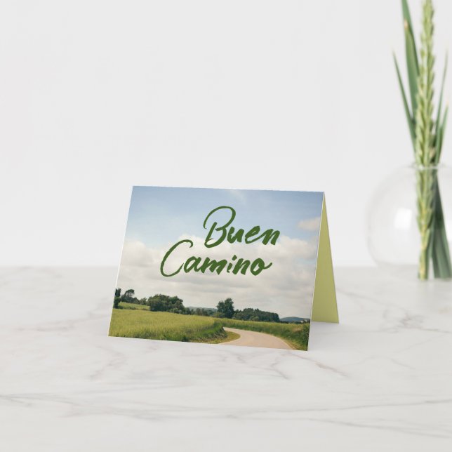 Buen Camino de Santiago Carte Saint James (Devant)