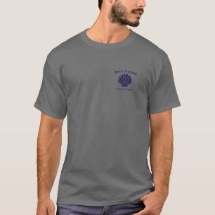Buen Camino de Santiago Minimal with Scallop Shell T-Shirt