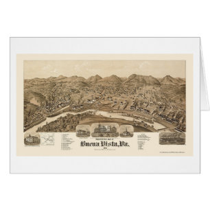 Buena Vista, carte panoramique de VA - 1891
