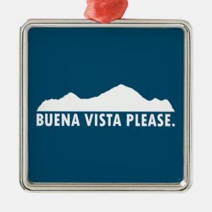 Buena Vista Please Metal Ornament