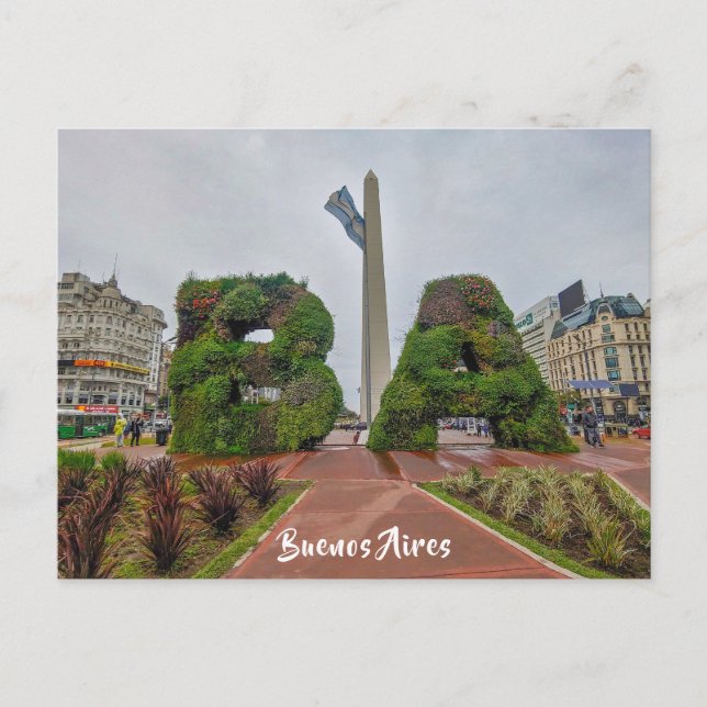 Buenos Aires, Argentina Postcard (Front)