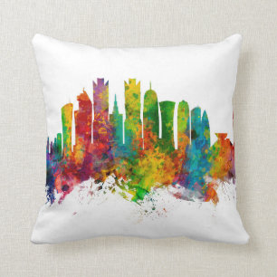 Buenos Aires Argentina Skyline Throw Pillow