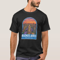 Buenos Aires Argentina Travel Art Vintage