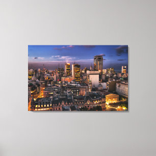 Buenos Aires Desde La Legislatura V Canvas Print