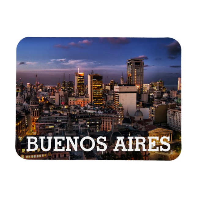Buenos Aires Desde La Legislatura V Magnet (Horizontal)
