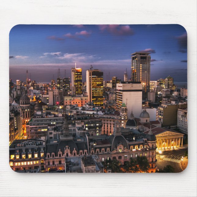 Buenos Aires Desde La Legislatura V Mouse Pad (Front)