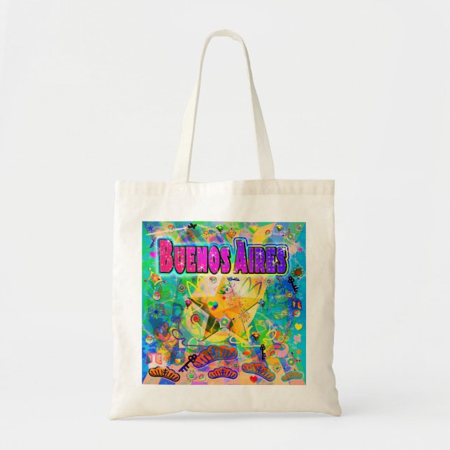 Buenos Aires Epoch Hour Tote Bag (Front)