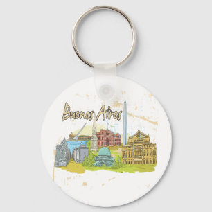 Buenos Aires Keychain