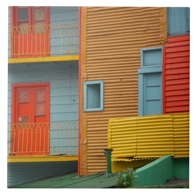 Buenos Aires La Boca Tile (Front)