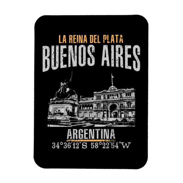 Buenos Aires Magnet (Vertical)