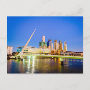 Buenos Aires Nocturna Postcard