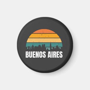 Buenos Aires Retro  Magnet