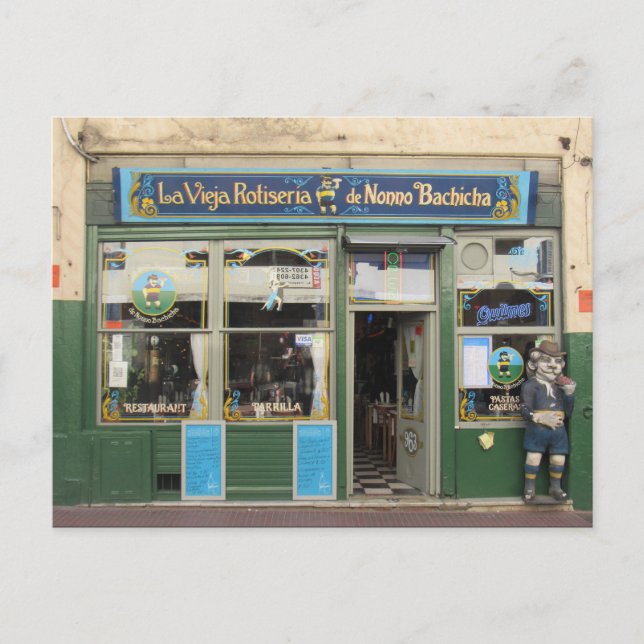 buenos aires rotiseria postcard (Front)