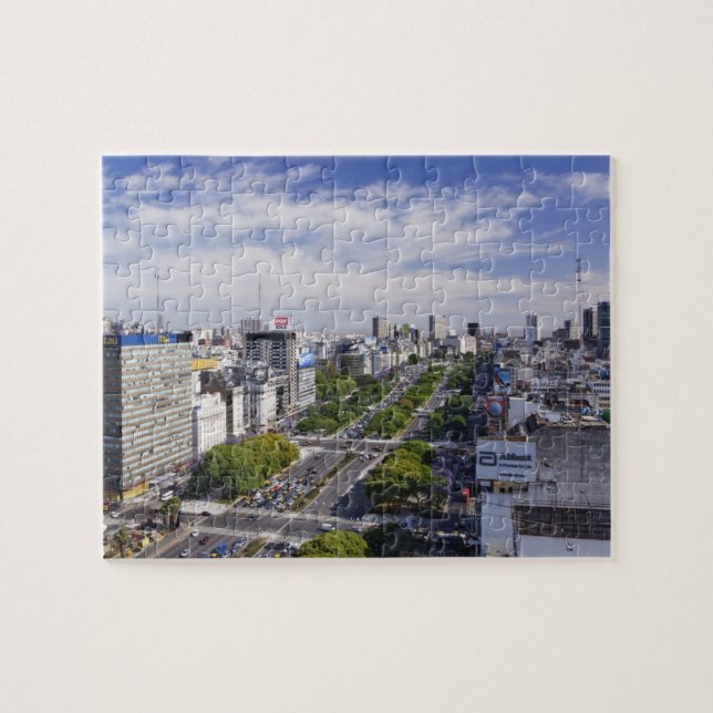 Buenos Aires Skyline Jigsaw Puzzle (Horizontal)