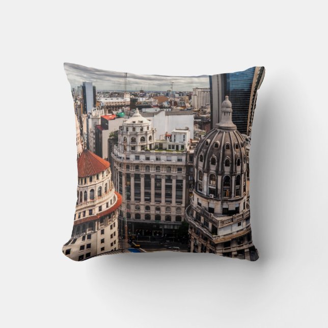 Buenos Aires Throw Pillow (Front)