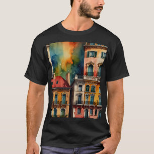 Buenos Aires watercolor art T-Shirt