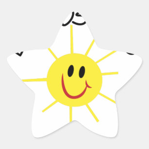 Buenos Dias Star Sticker