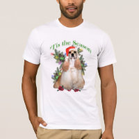Buff Cocker Spaniel 'Tis the Season 